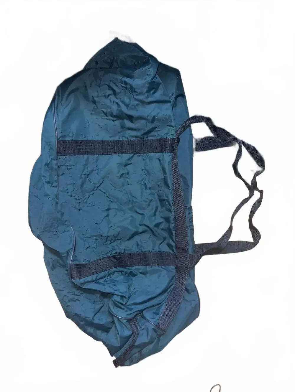 Vintage Nike Duffle Bag Teal Blue Gym Travel